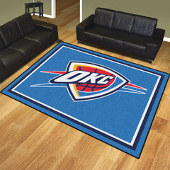 Oklahoma City Thunder 8ft. x 10 ft. Plush Area Rug