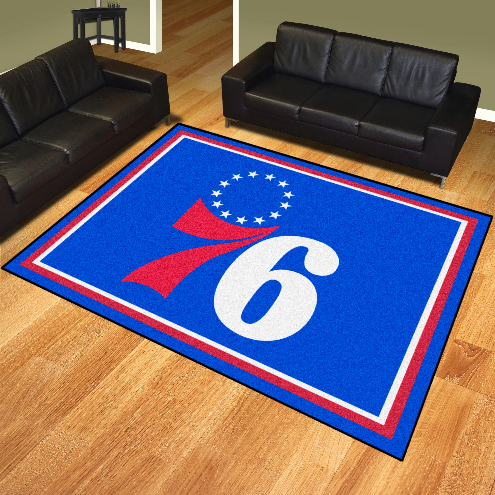 Philadelphia 76ers 8ft. x 10 ft. Plush Area Rug