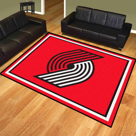 Portland Trail Blazers 8ft. x 10 ft. Plush Area Rug