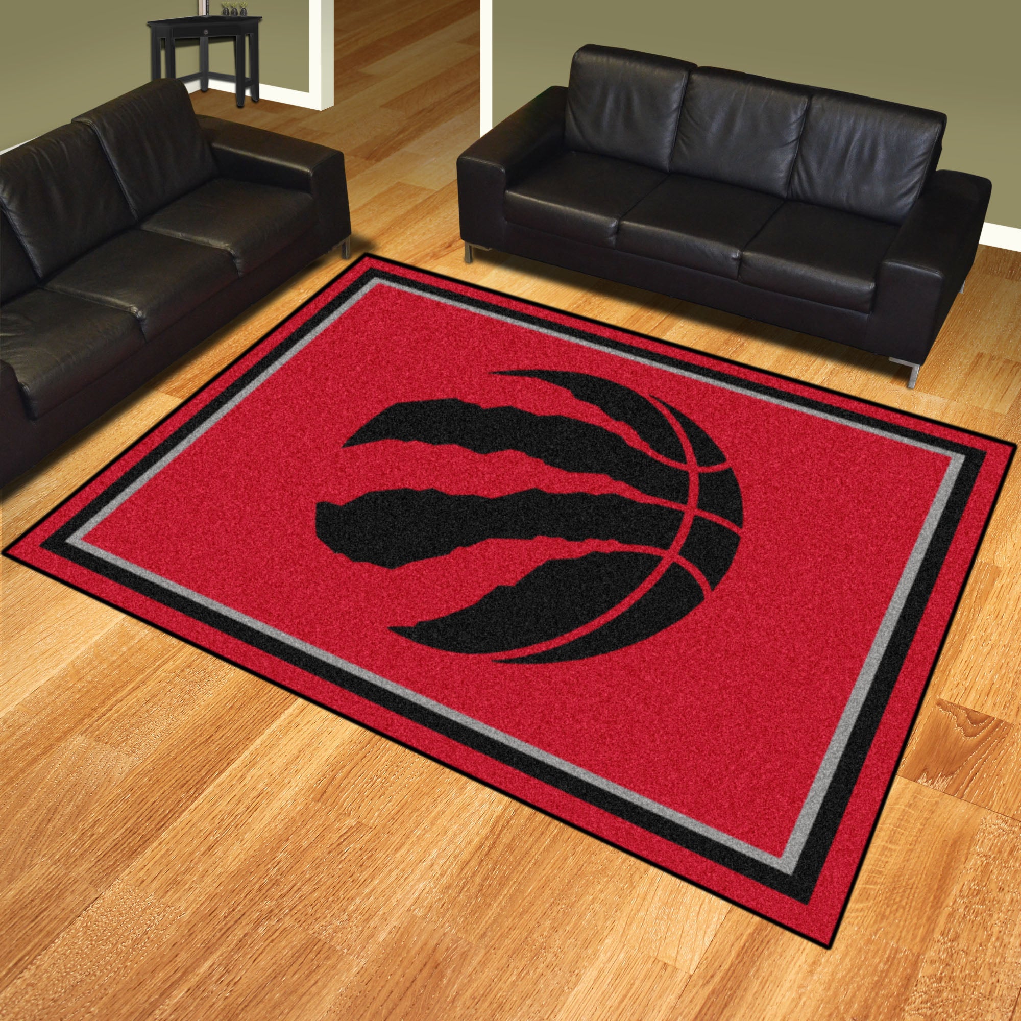 Toronto Raptors 8ft. x 10 ft. Plush Area Rug