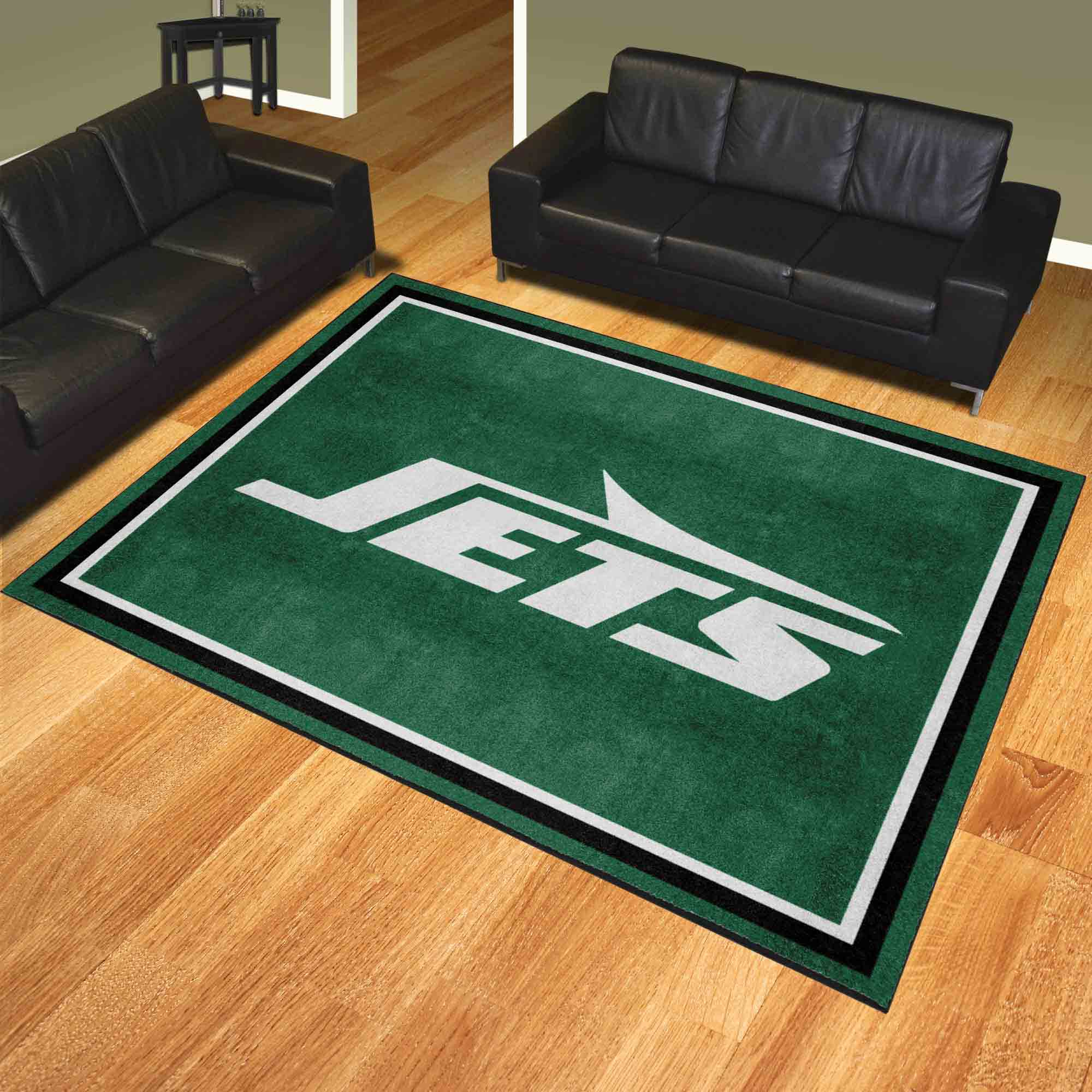 New York Jets 8ft. x 10 ft. Plush Area Rug