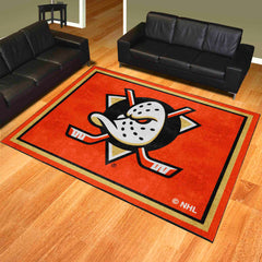 Anaheim Ducks 8ft. x 10 ft. Plush Area Rug