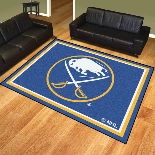 Buffalo Sabres 8ft. x 10 ft. Plush Area Rug