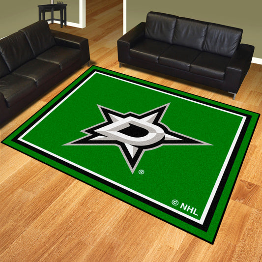 Dallas Stars 8ft. x 10 ft. Plush Area Rug