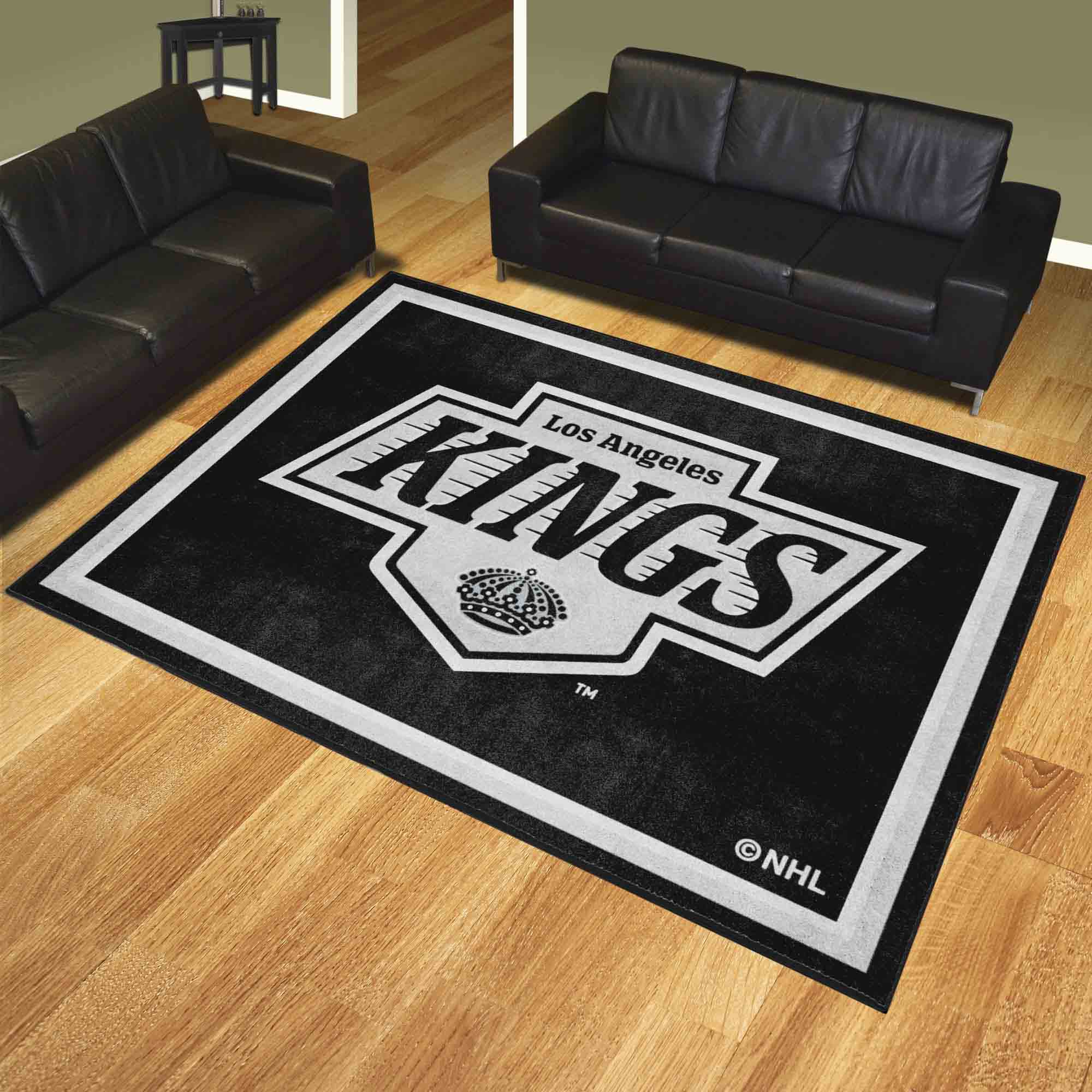 Los Angeles Kings 8ft. x 10 ft. Plush Area Rug