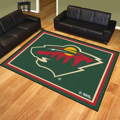 Minnesota Wild 8ft. x 10 ft. Plush Area Rug