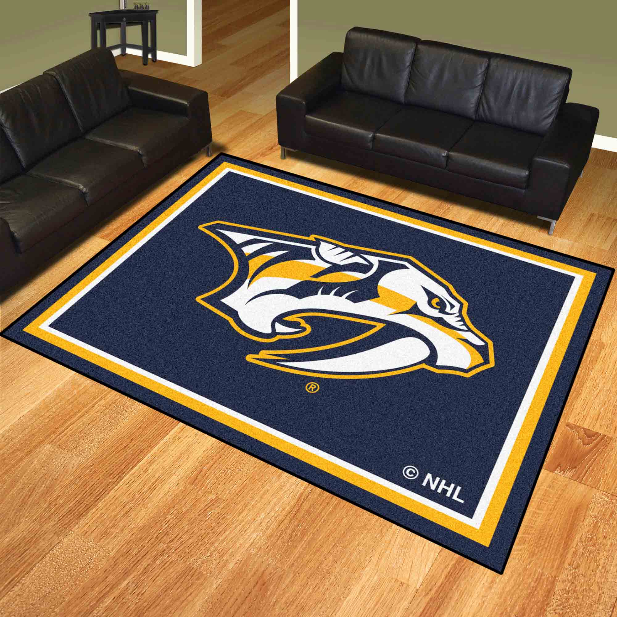 Nashville Predators 8ft. x 10 ft. Plush Area Rug