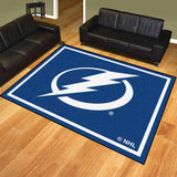 Tampa Bay Lightning 8ft. x 10 ft. Plush Area Rug