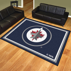 Winnipeg Jets 8ft. x 10 ft. Plush Area Rug