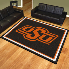 Oklahoma State Cowboys 8ft. x 10 ft. Plush Area Rug