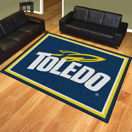 Toledo Rockets 8ft. x 10 ft. Plush Area Rug