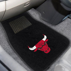 Chicago Bulls Embroidered Car Mat Set - 2 Pieces - Chicago Bulls