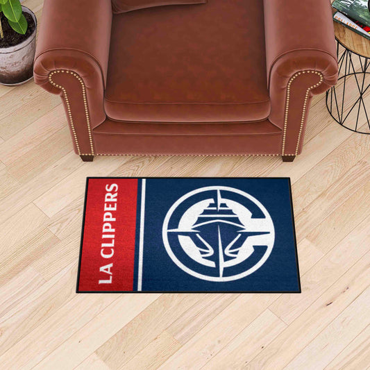 Los Angeles Clippers Starter Mat Accent Rug - 19in. x 30in.