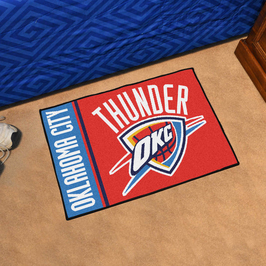 Oklahoma City Thunder Starter Mat Accent Rug - 19in. x 30in.