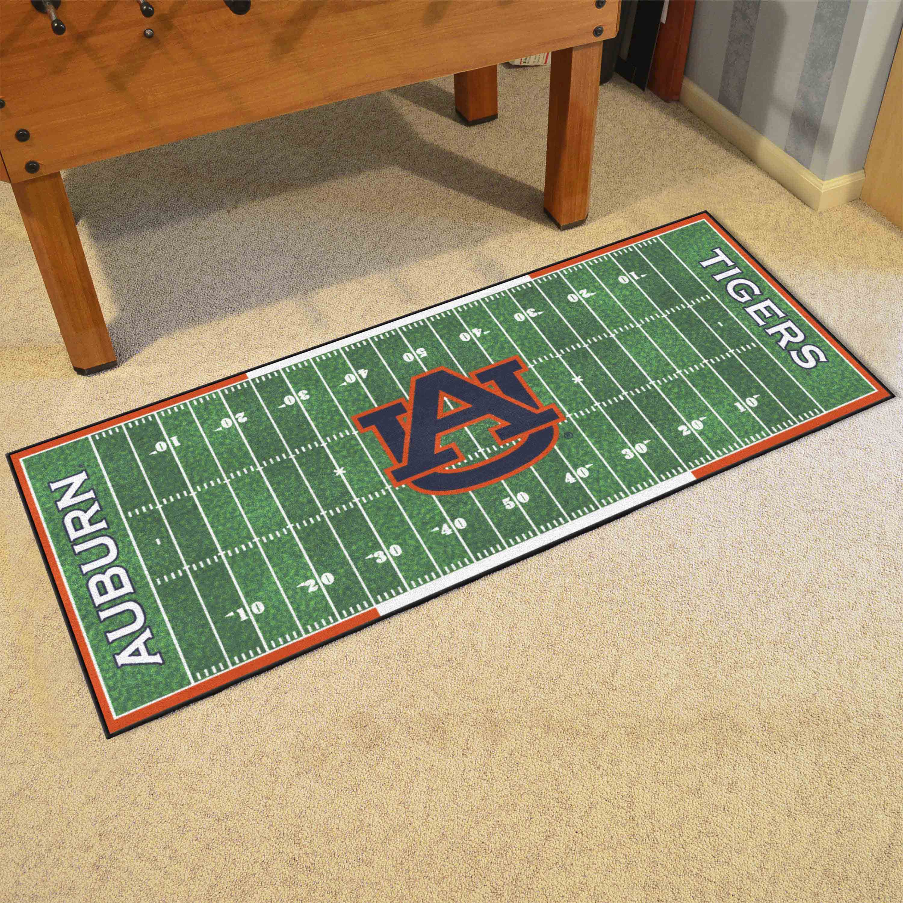 Auburn Tigers Field Runner Mat - 30in. x 72in., AU