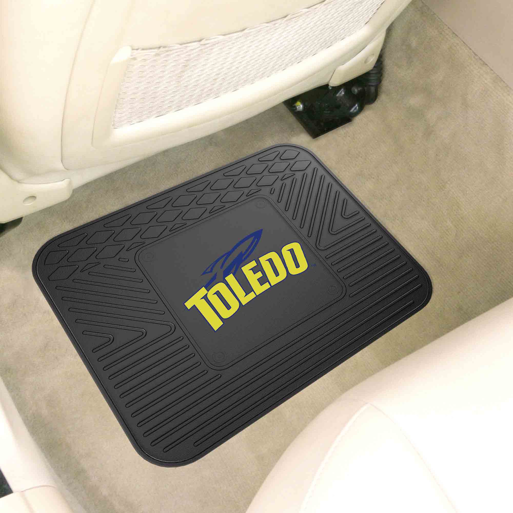 Toledo Rockets Back Seat Car Utility Mat - 14in. x 17in.