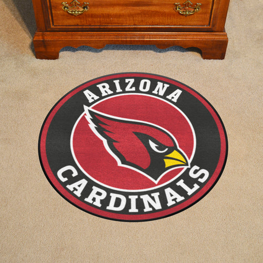 Arizona Cardinals Roundel Rug - 27in. Diameter