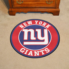 New York Giants Roundel Rug - 27in. Diameter