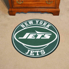 New York Jets Roundel Rug - 27in. Diameter