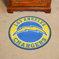 Los Angeles Chargers Roundel Rug - 27in. Diameter