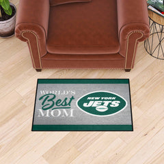 New York Jets World's Best Mom Starter Mat Accent Rug - 19in. x 30in.