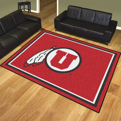 Utah Utes 8ft. x 10 ft. Plush Area Rug