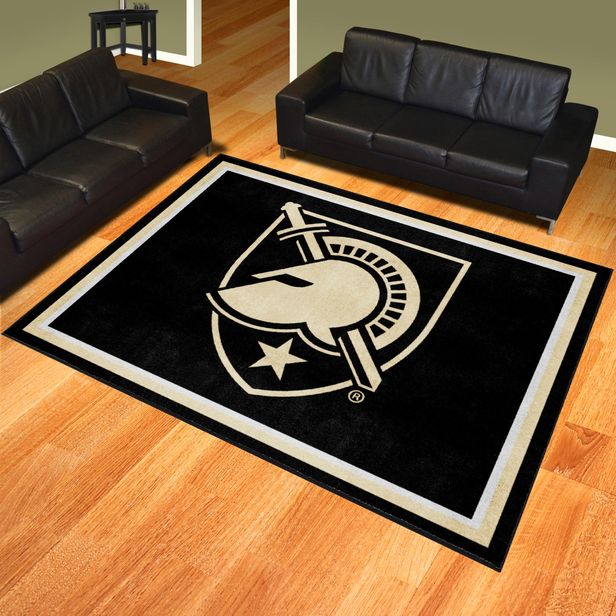 Army West Point Black Knights 8ft. x 10 ft. Plush Area Rug