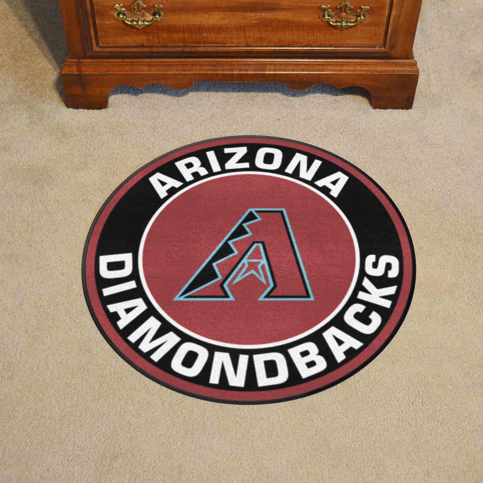 Arizona Diamondbacks Roundel Rug - 27in. Diameter