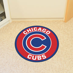 Chicago Cubs Roundel Rug - 27in. Diameter