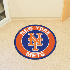 New York Mets Roundel Rug - 27in. Diameter