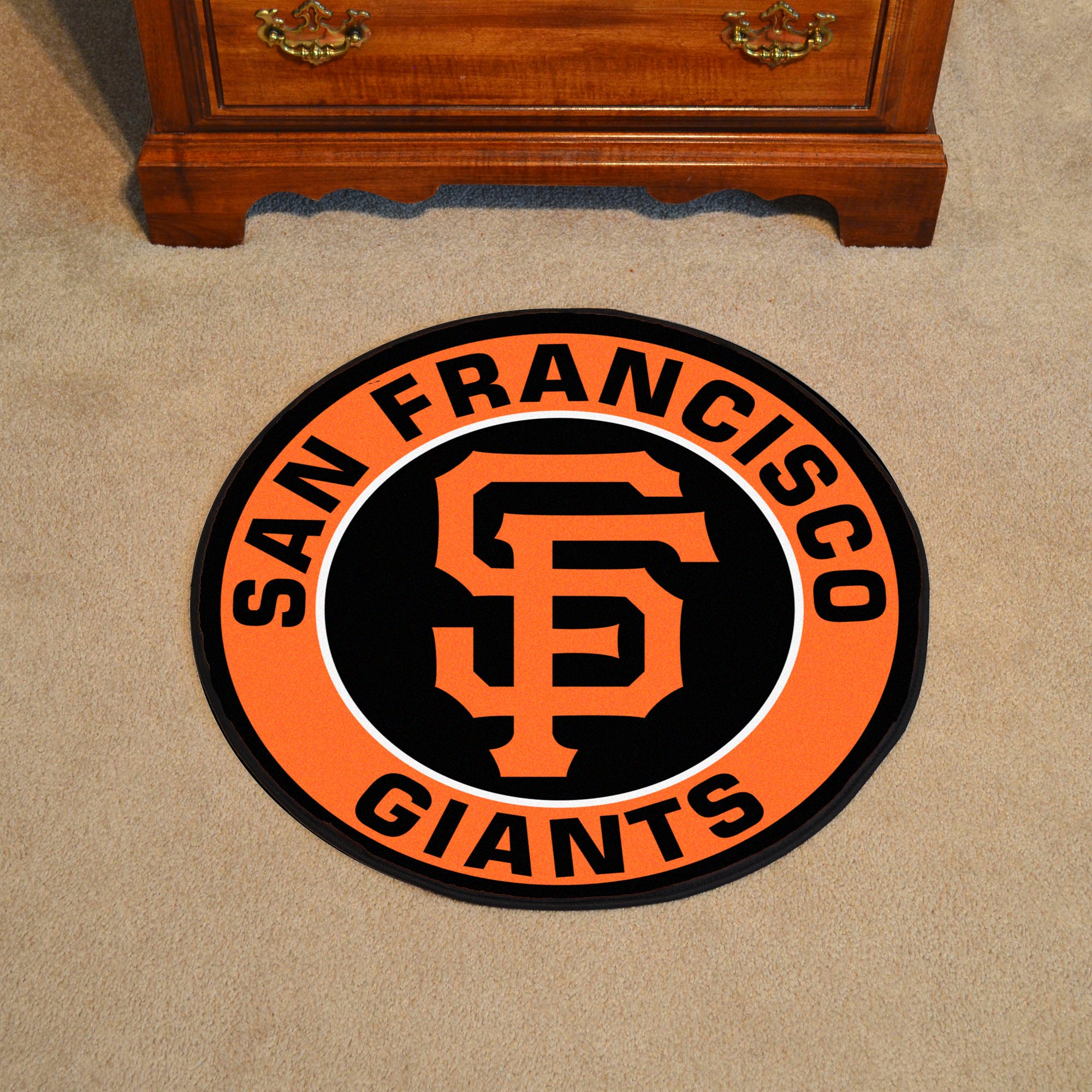 San Francisco Giants Roundel Rug - 27in. Diameter