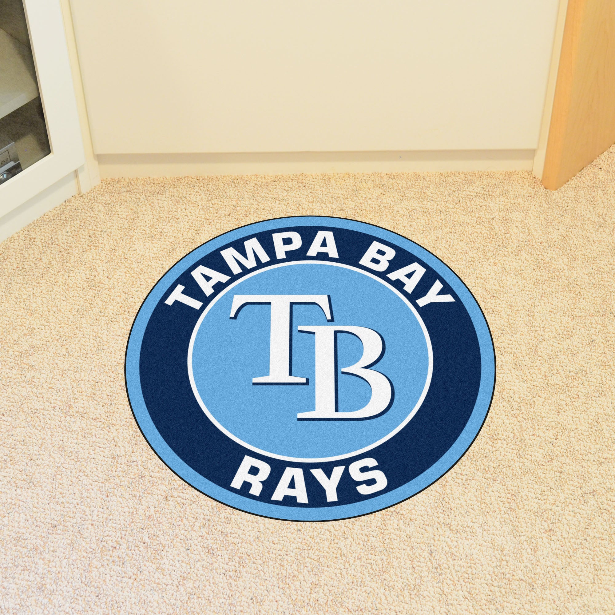 Tampa Bay Rays Roundel Rug - 27in. Diameter