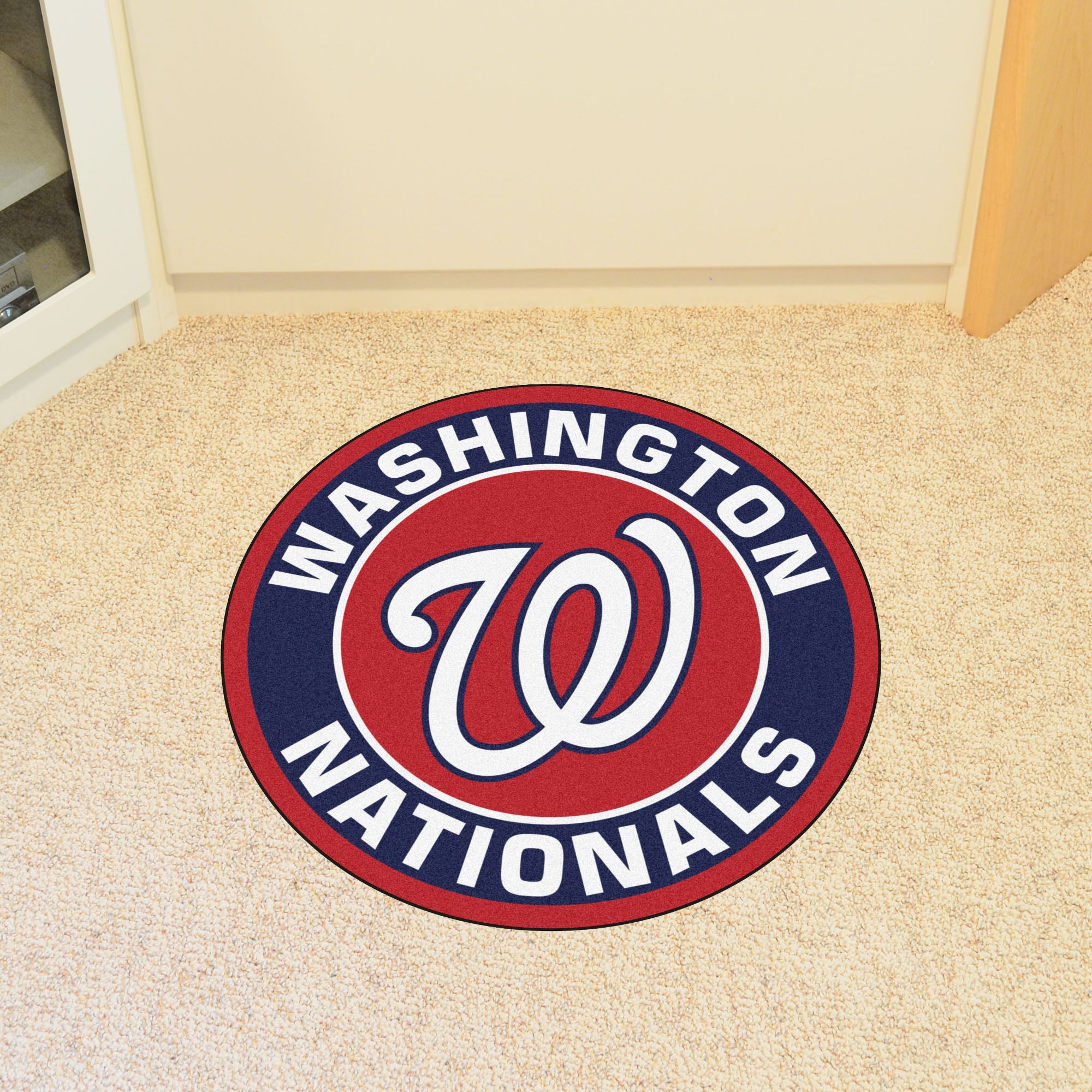 Washington Nationals Roundel Rug - 27in. Diameter