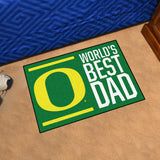 Oregon Ducks Starter Mat Accent Rug - 19in. x 30in. World's Best Dad Starter Mat