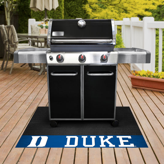 Duke Blue Devils Vinyl Grill Mat - 26in. x 42in. - Duke