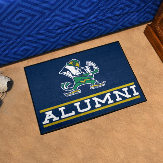 Notre Dame Fighting Irish Starter Mat Accent Rug - 19in. x 30in. Alumni Starter Mat