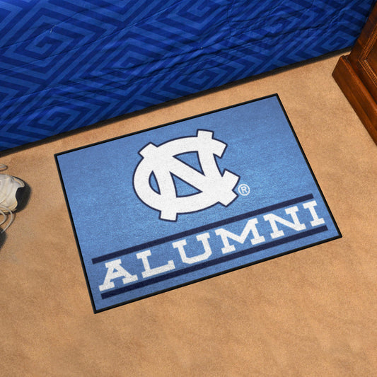 North Carolina Tar Heels Starter Mat Accent Rug - 19in. x 30in. Alumni Starter Mat