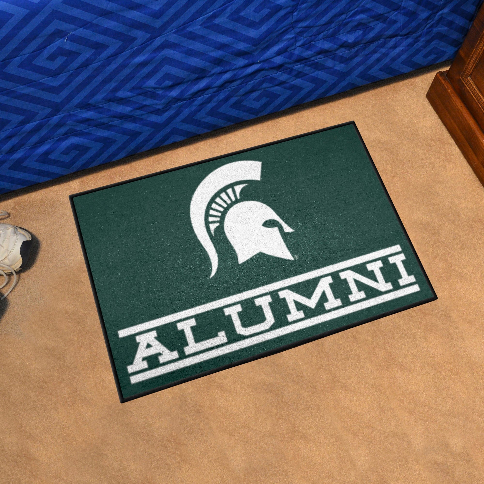 Michigan State Spartans Starter Mat Accent Rug - 19in. x 30in. Alumni Starter Mat - Michigan State