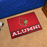 Louisville Cardinals Starter Mat Accent Rug - 19in. x 30in. Alumni Starter Mat