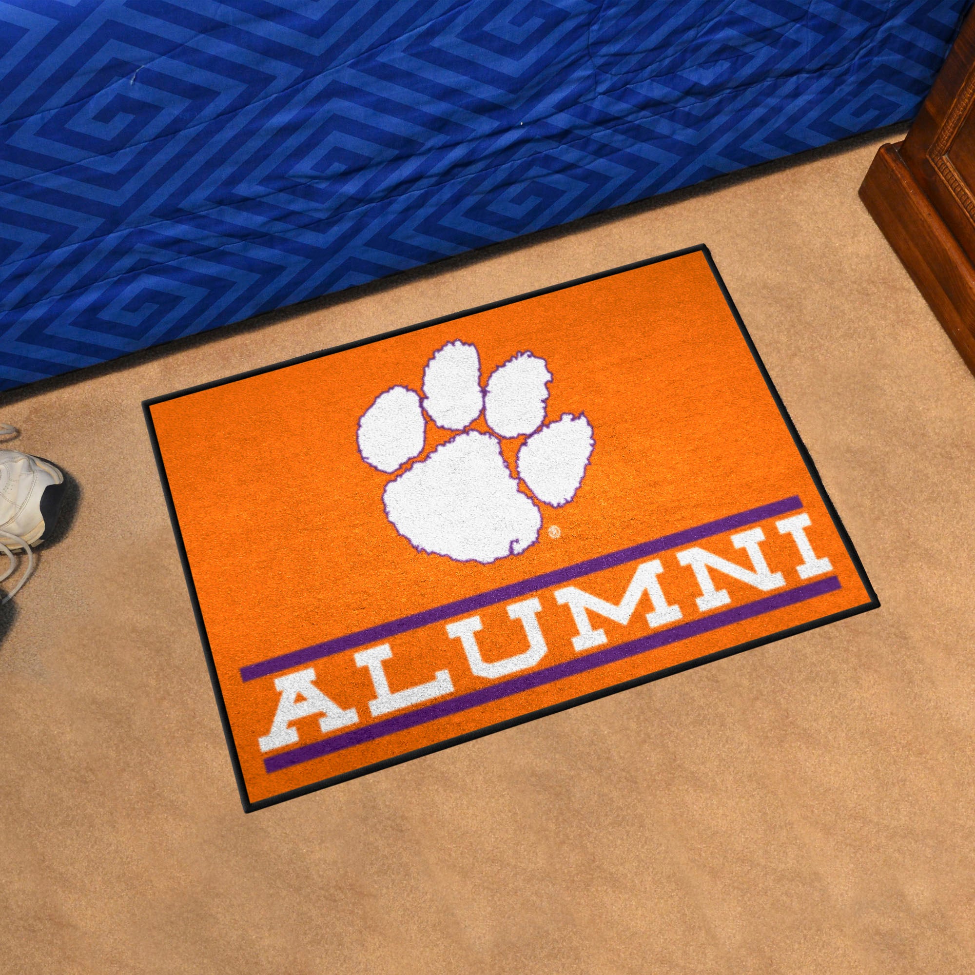 Clemson Tigers Starter Mat Accent Rug - 19in. x 30in. Alumni Starter Mat - Clemson