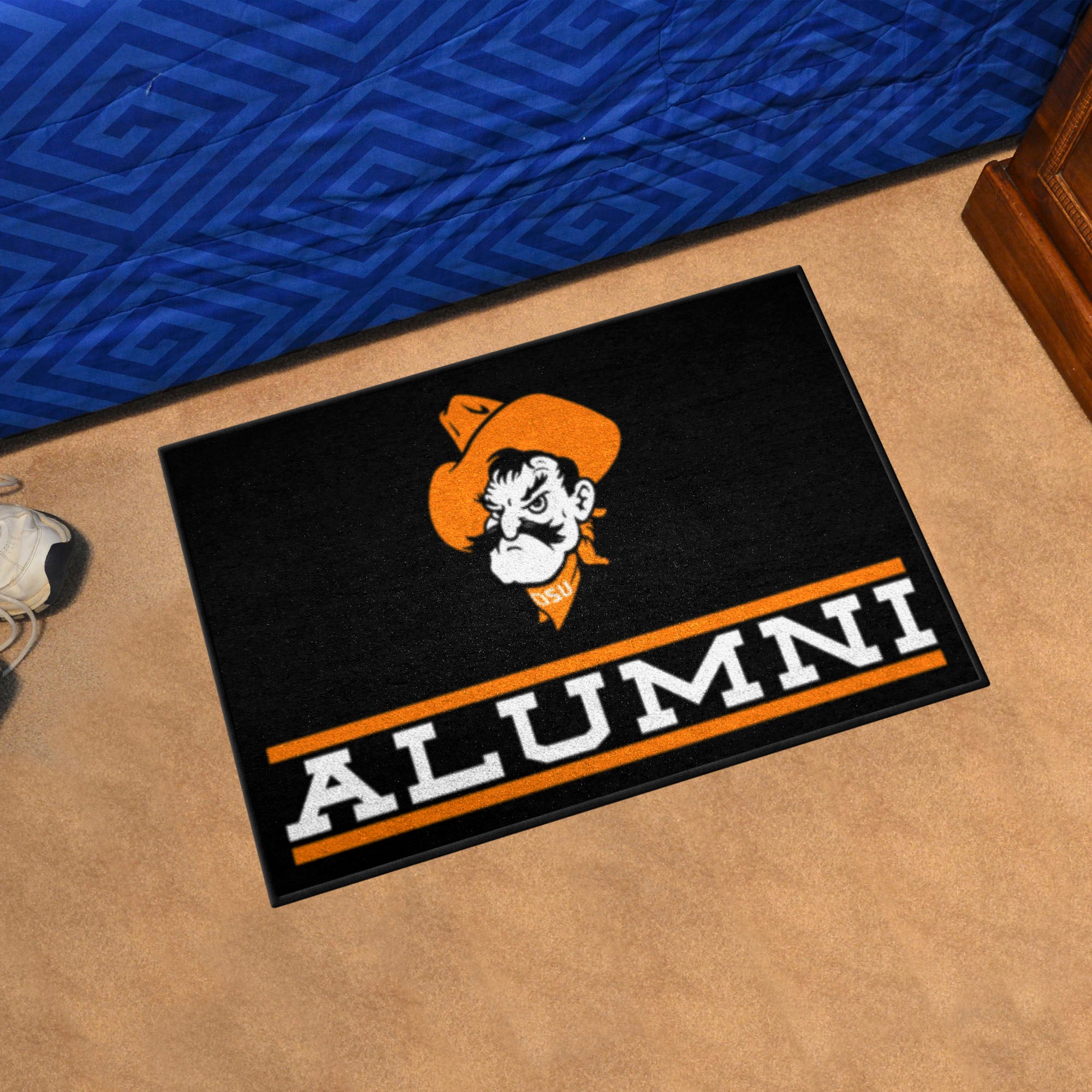 Oklahoma State Cowboys Starter Mat Accent Rug - 19in. x 30in. Alumni Starter Mat - Oklahoma State