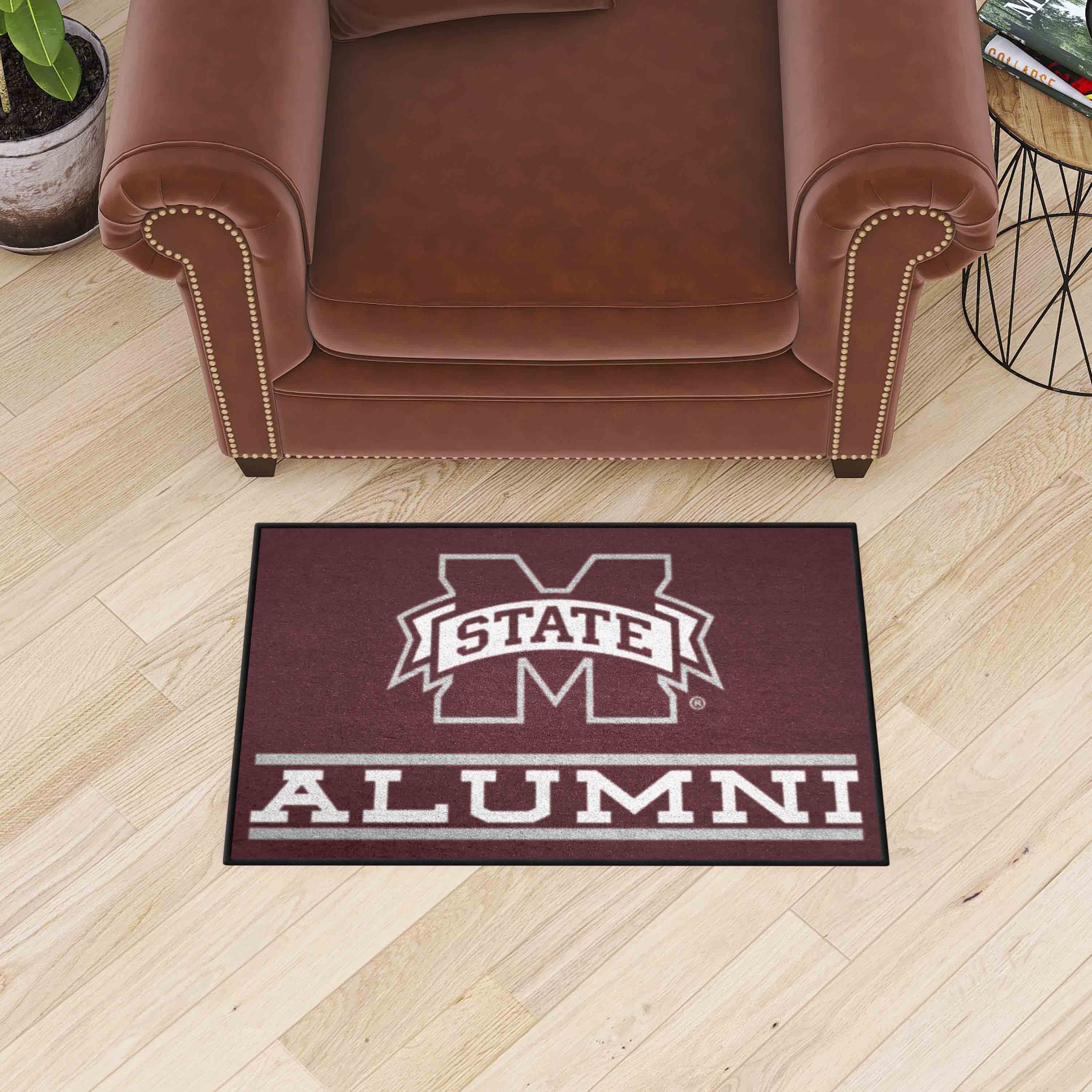 Mississippi State Bulldogs Starter Mat Accent Rug - 19in. x 30in. Alumni Starter Mat