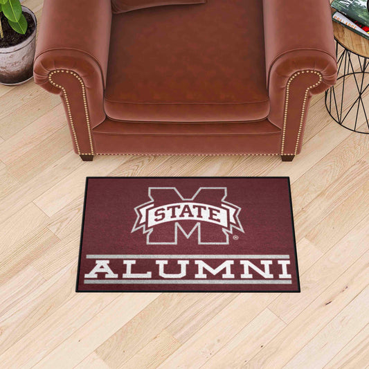 Mississippi State Bulldogs Starter Mat Accent Rug - 19in. x 30in. Alumni Starter Mat