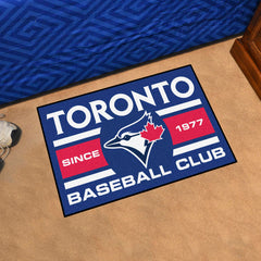 Toronto Blue Jays Starter Mat Accent Rug - 19in. x 30in., Uniform Design