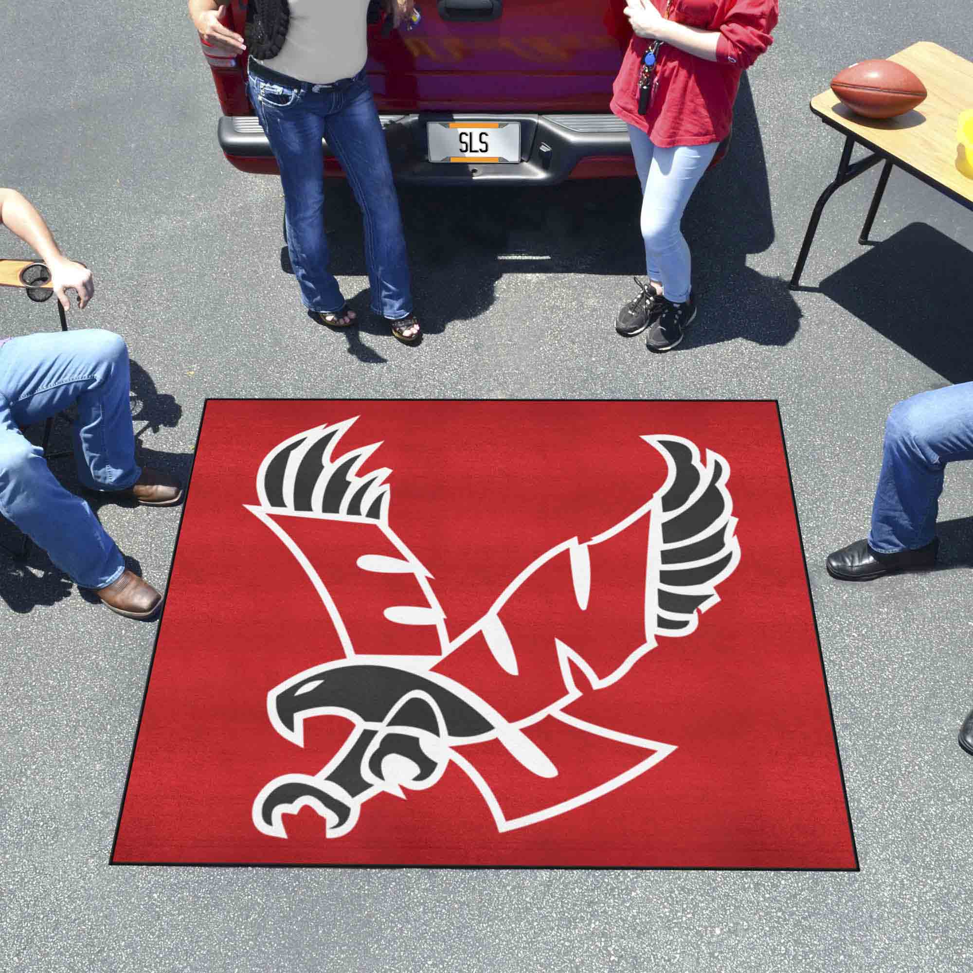 Eastern Washington Eagles Tailgater Rug - 5ft. x 6ft., Red