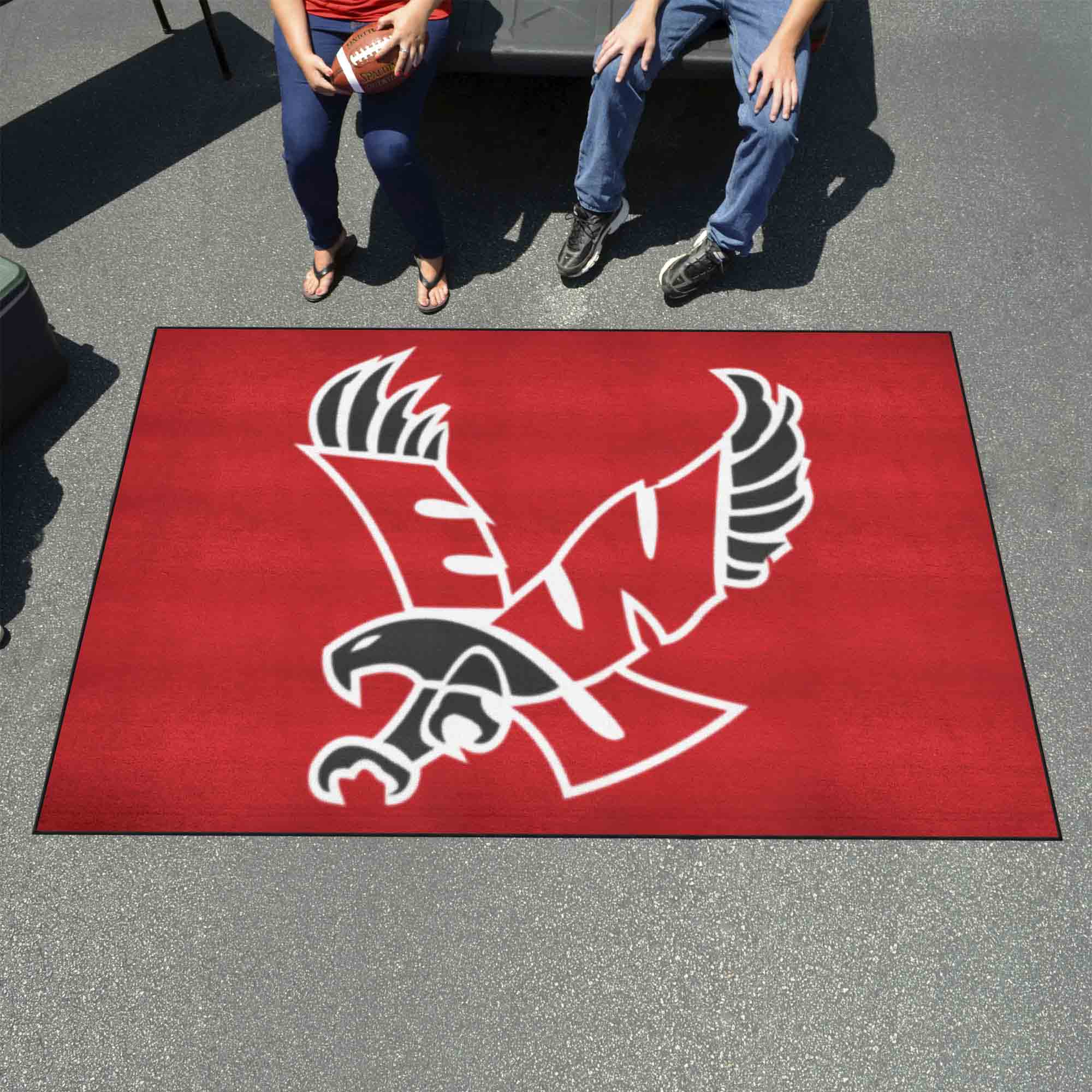 Eastern Washington Eagles Ulti-Mat Rug - 5ft. x 8ft., Red