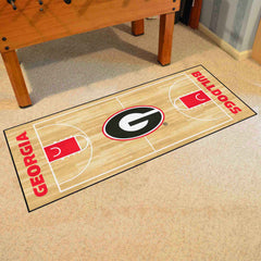 Georgia Bulldogs Court Runner Rug - 30in. x 72in.