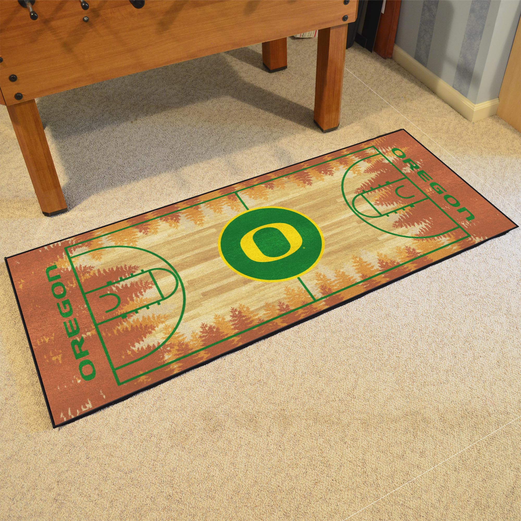 Oregon Ducks Court Runner Rug - 30in. x 72in.