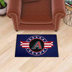 Arizona Diamondbacks Starter Mat Accent Rug - 19in. x 30in. Patriotic Starter Mat