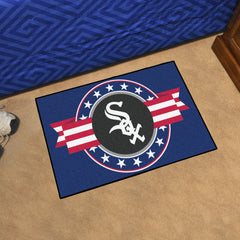 Chicago White Sox Starter Mat Accent Rug - 19in. x 30in. Patriotic Starter Mat